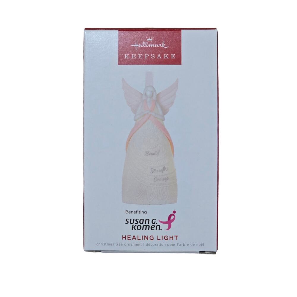 Hallmark Keepsake Susan G. Komen Healing Light Ornament 2022 NIB